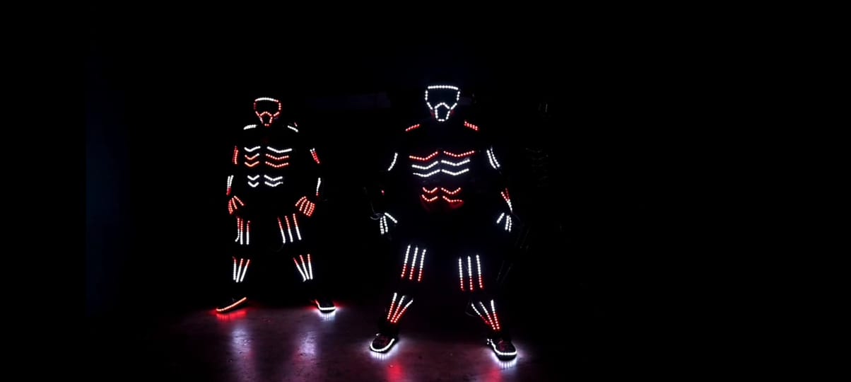 Pixel LED Tron Dance System